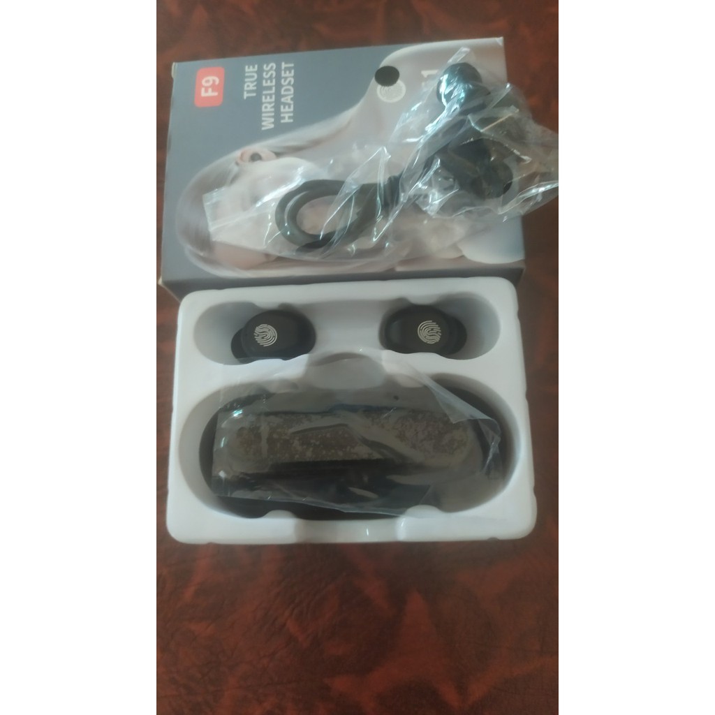 Tai nghe Bluetooth 5.0 AMOI F9 nút cảm ứng không dây chống nước Pin 280h TAI 2020 | BigBuy360 - bigbuy360.vn