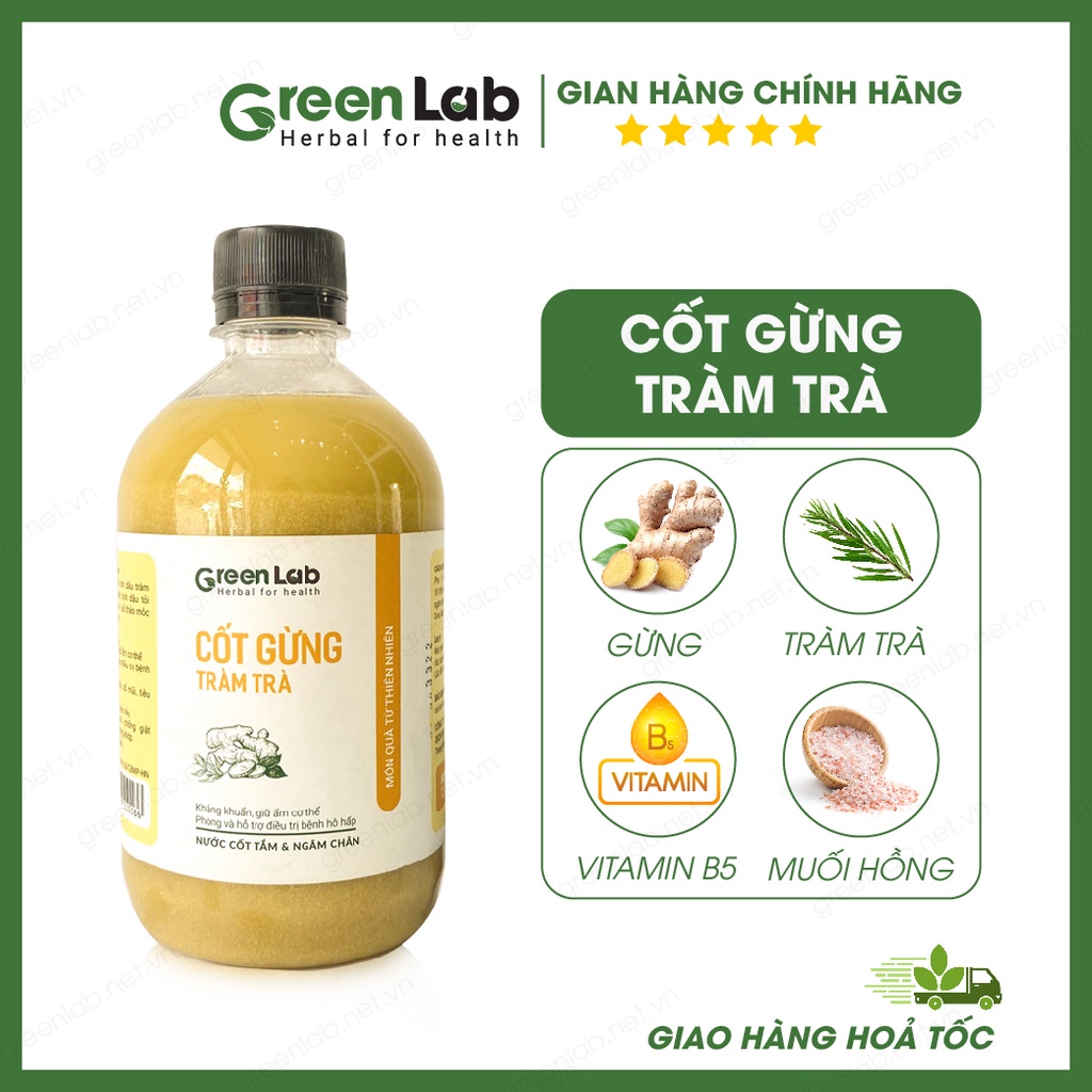 Cốt Gừng Tràm Trà ( GreenLab)
