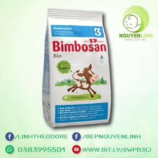 Sữa công thức Bimbosan số 3 hữu cơ túi 400g