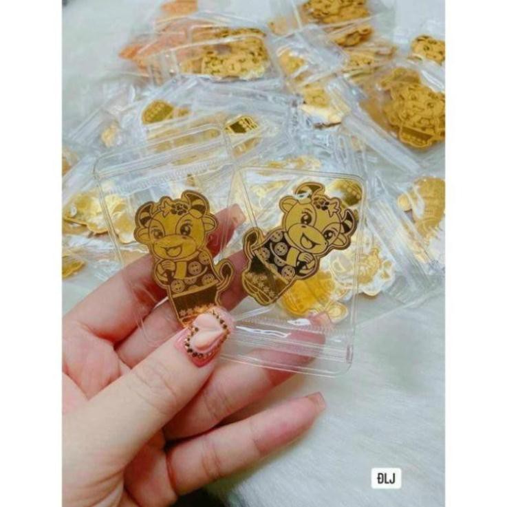 Mèo Thần Tài Mạ Vàng Dán Điện Thoại May Mắn Chiêu Tài Lộc | BigBuy360 - bigbuy360.vn