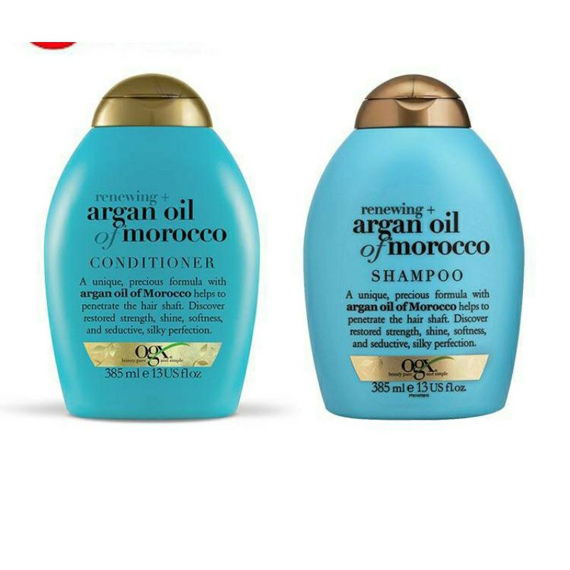 Dầu Gội -Xả OGX Argan Oil Morocco 385ml