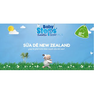 Sữa Dê Công thức Baby Steps Đủ Số 900g  FREESHIP  giúp bé phát triển thể chất, trí não, tăng cường hệ miễn dịch.