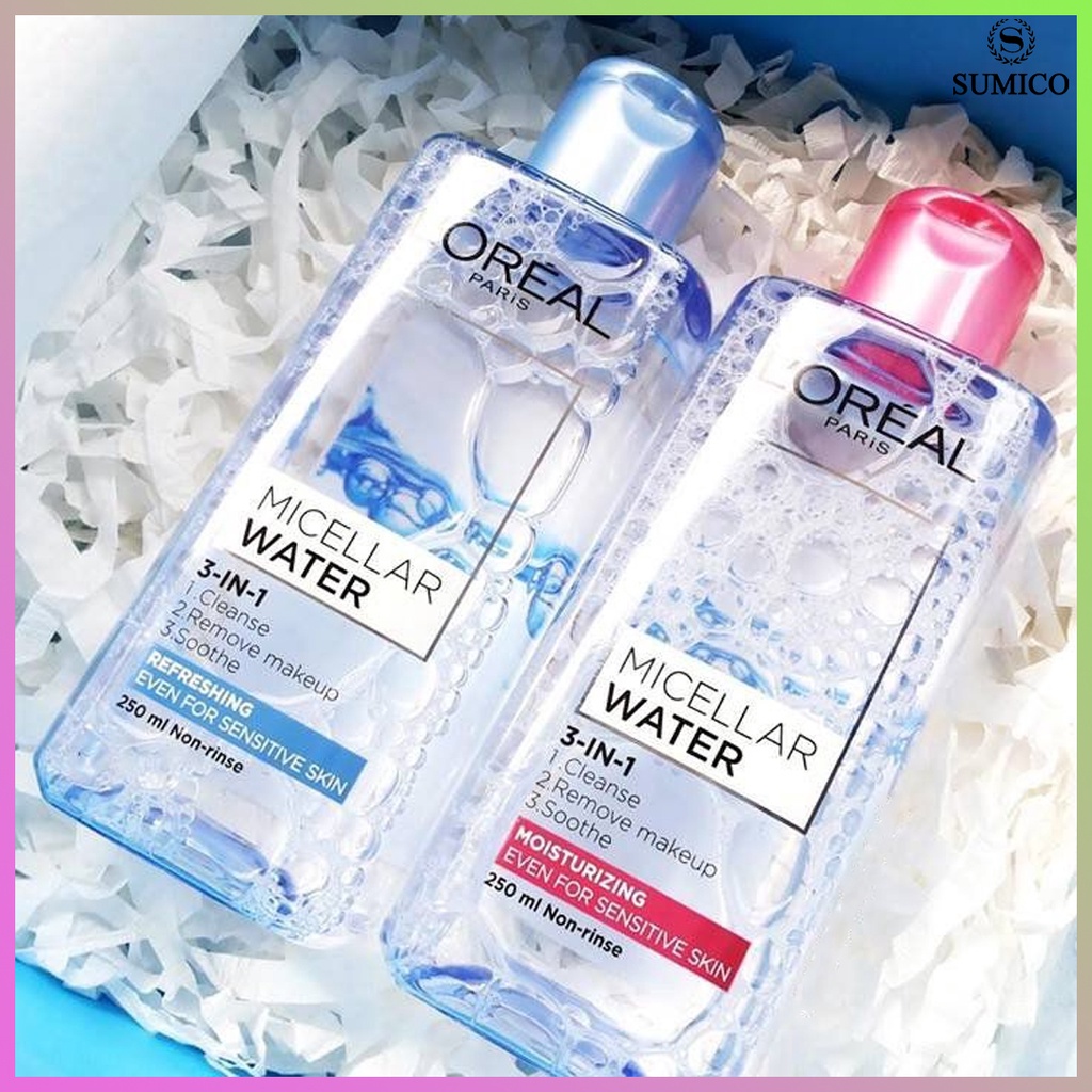 Nước tẩy trang Loreal Paris Micellar Water 3-in-1