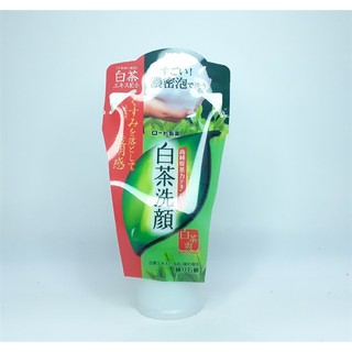 Sữa rửa mặt trà xanh Rohto Shirochasou Green Tea Foam Nhật Bản 120ml