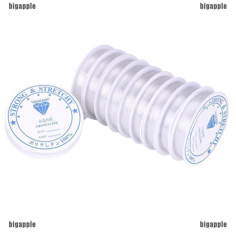 Bộ 10 cuộn dây cước xỏ hạt làm trang sức