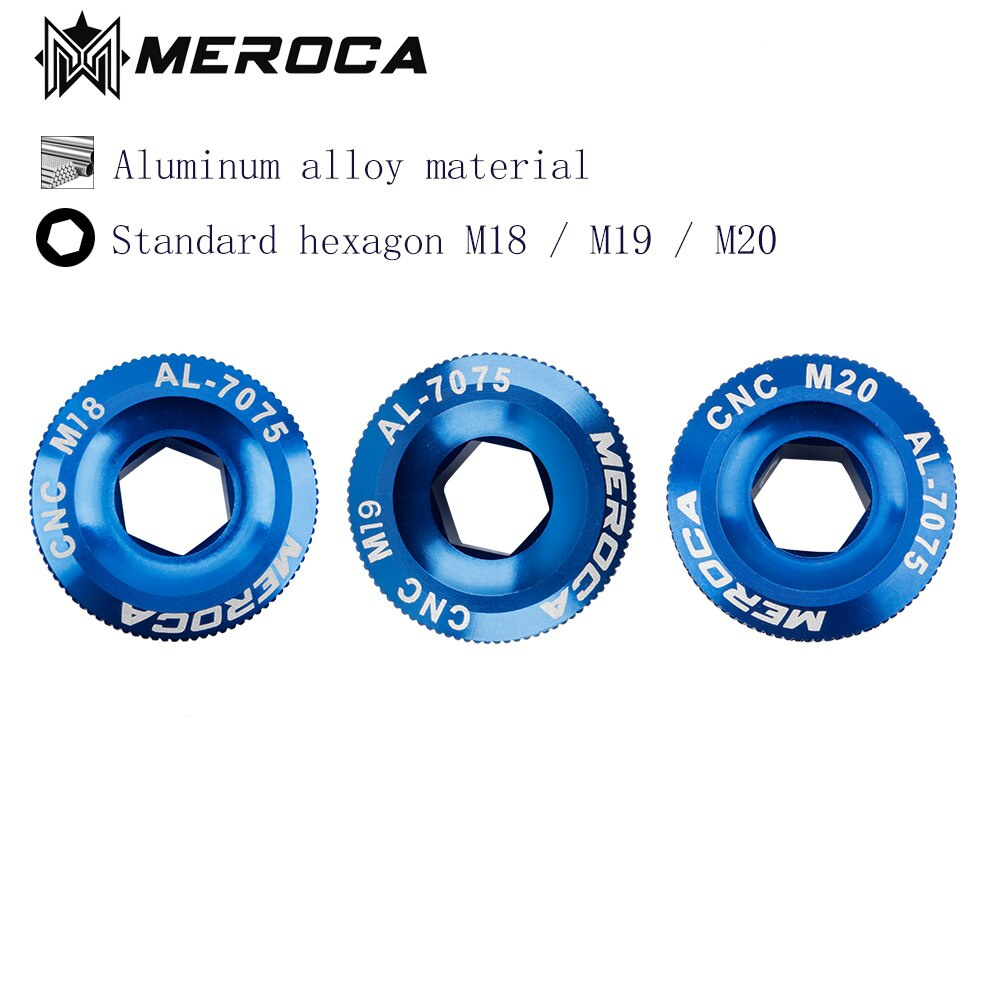 Vỏ Bu Lông M18 / M19 / M20 Bằng Hợp Kim Nhôm Dành Cho Xe Đạp