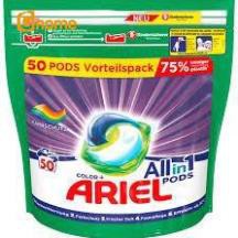 Túi Viên Giặt ARIEL 50 Colorwaschmittel All-in-1 PODS ( Chính hãng ) [Nhập Đức]