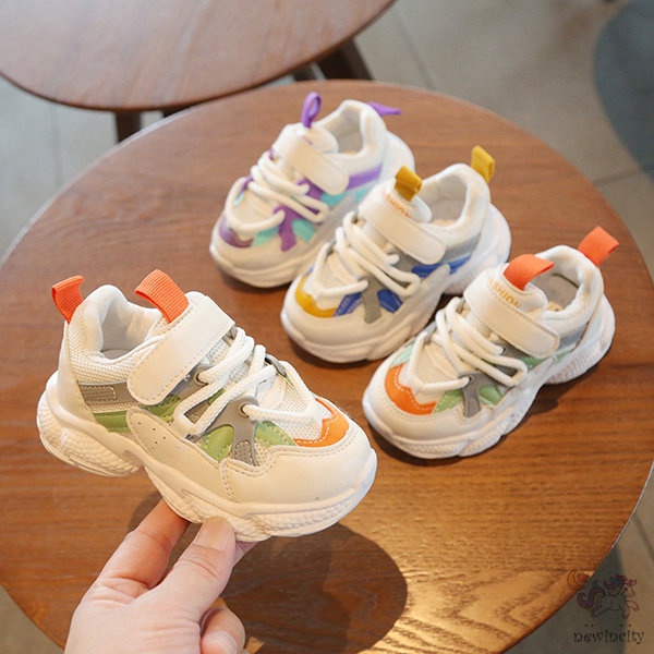 Giày Thể Thao Đế Mềm Phong Cách Hàn Quốc Cho Bé