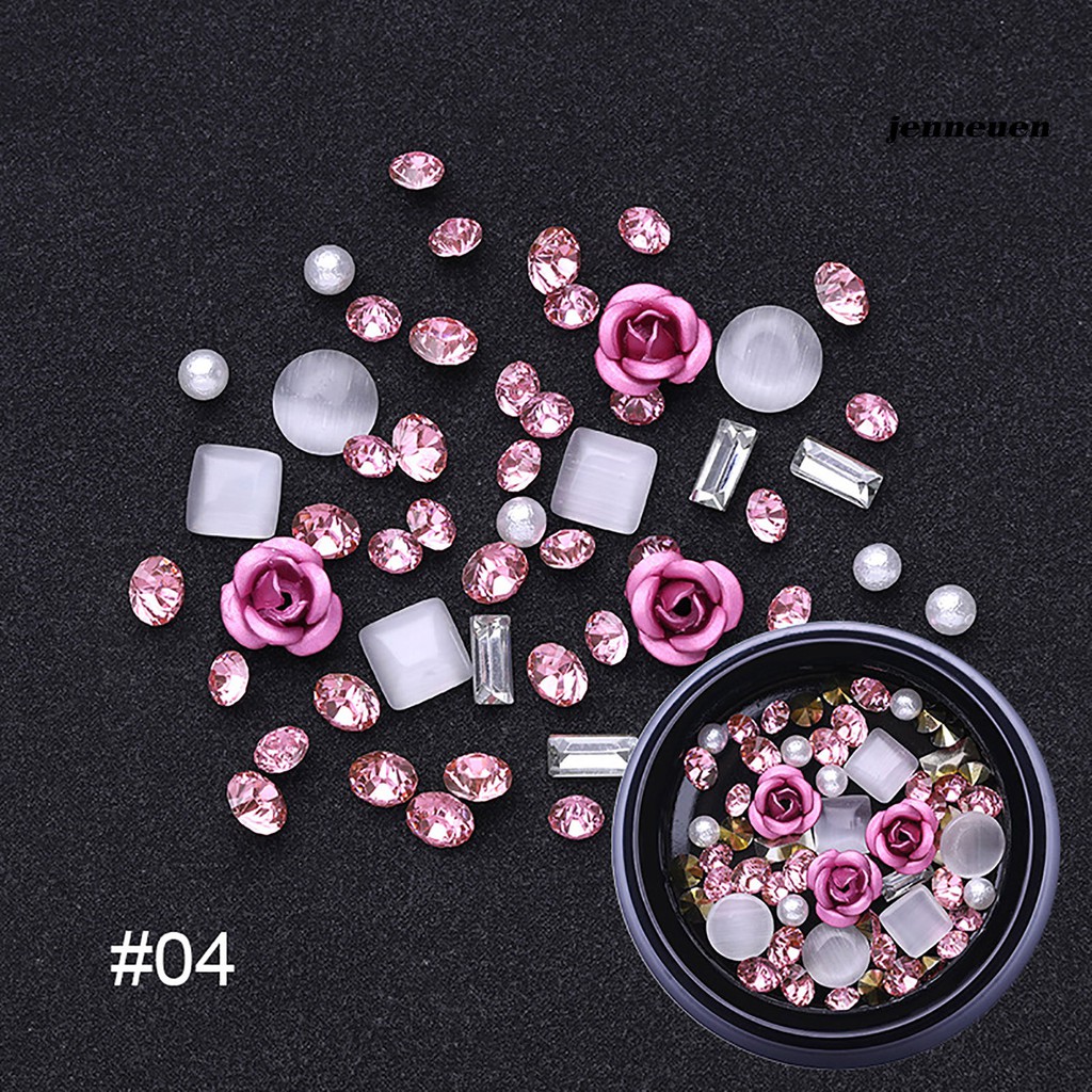 Hộp phụ kiện trang trí móng tay nghệ thuật chất lượng cao