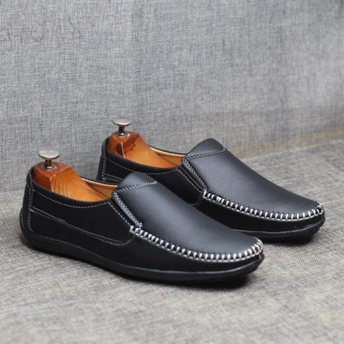 Giày lười nam da mềm đế cao su được khâu chắc chắn L05 [HÀNG CAO CẤP] | WebRaoVat - webraovat.net.vn