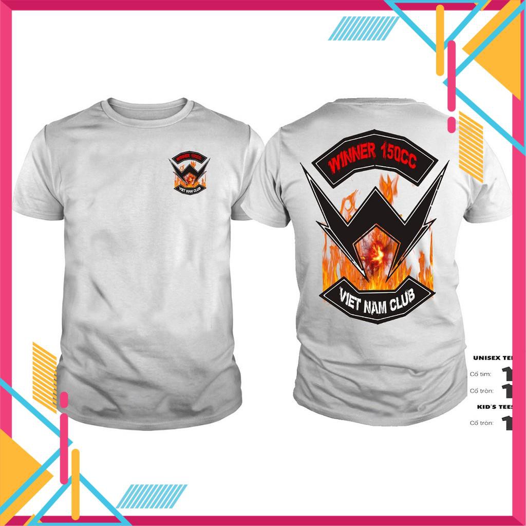 (SALE 50%) ÁO phông WINNER 150CC HONDA CLUB | ÁO phông BIKER ĐI PHƯỢT | BIKER TSHIRT - độc đẹp