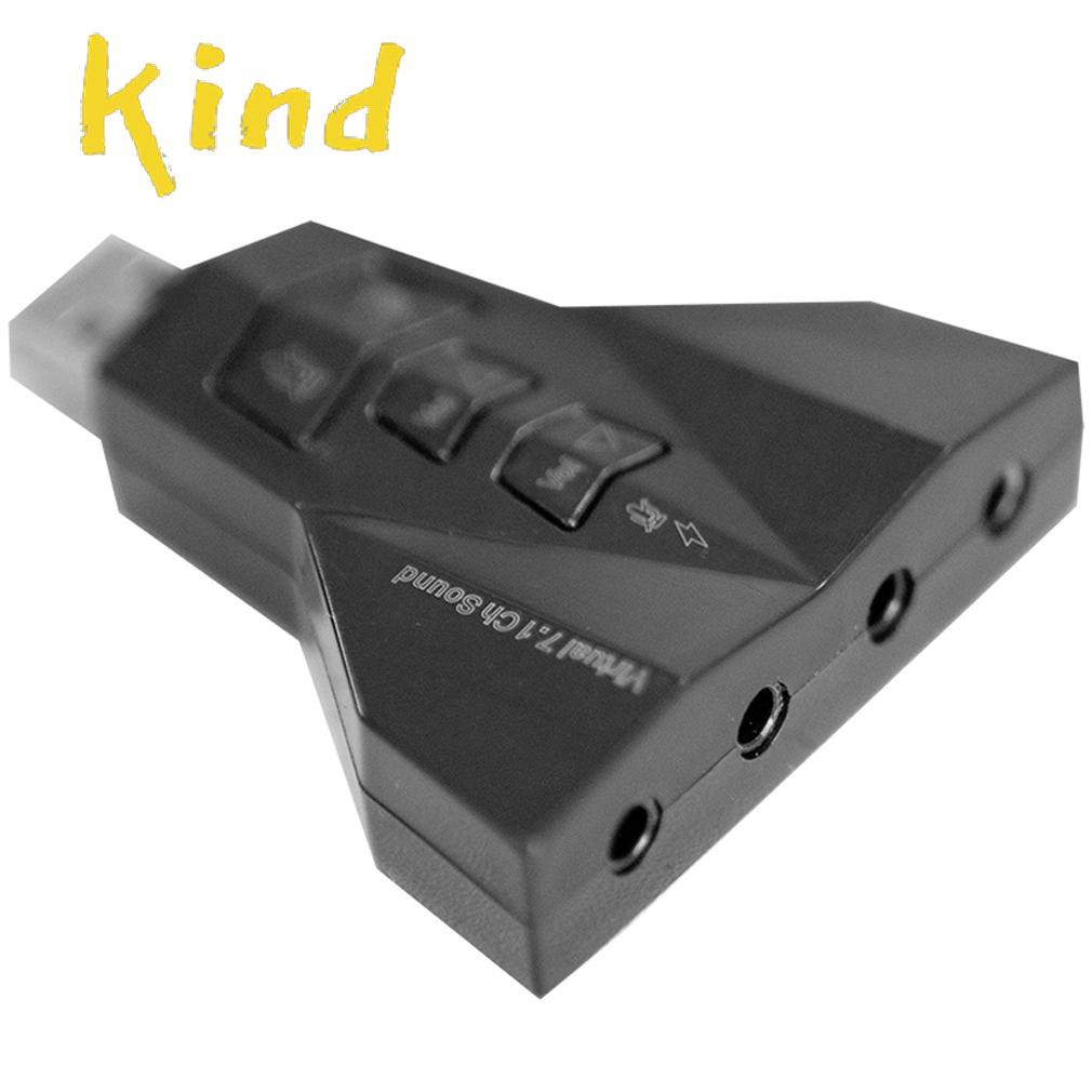 Usb Chuyển Đổi Âm Thanh 7.1 Đầu Cắm 3.5mm | BigBuy360 - bigbuy360.vn