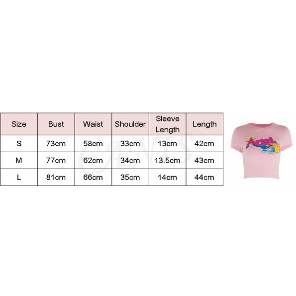 Áo thun lửng ngắn tay thời trang mùa hè dành cho nữ
