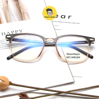 [ Ảnh thật ] kính nửa gọng nhựa vintage thời trang