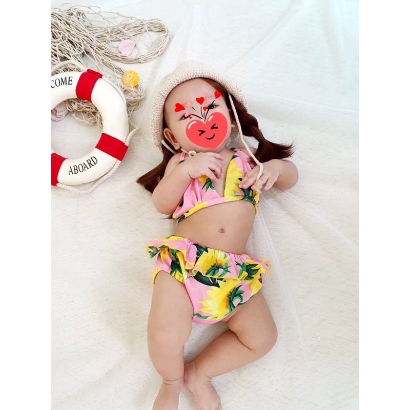 ĐỒ BƠI BÉ GÁI, BIKINI CHO BÉ SZ TỪ SƠ SINH (3-13kg)