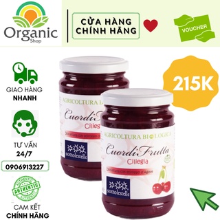 Mứt Cherry Anh Đào hữu cơ 320g Sottolestelle
