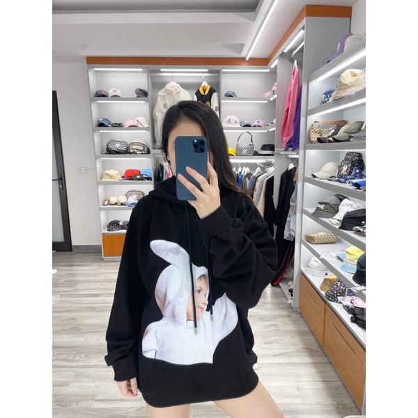 [Mã 12FASHIONSALE1 giảm 10K đơn 50K] Áo hoodie ADLV rabbit , áo nỉ mũ form rộng unisex , Cocmer_vn | BigBuy360 - bigbuy360.vn