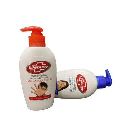 Nước rữa tay Lifebuoy diệt khuẩn, bảo vệ da tay 177ml | WebRaoVat - webraovat.net.vn