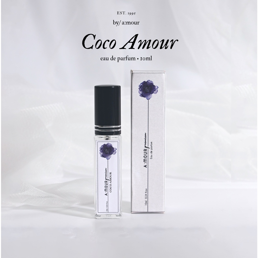 Nước Hoa Nữ Coco Amour Nguyên Liệu Nhập Pháp Hương Thơm Ngọt Ngào, Bí Ẩn 10ml - Dạng Xịt
