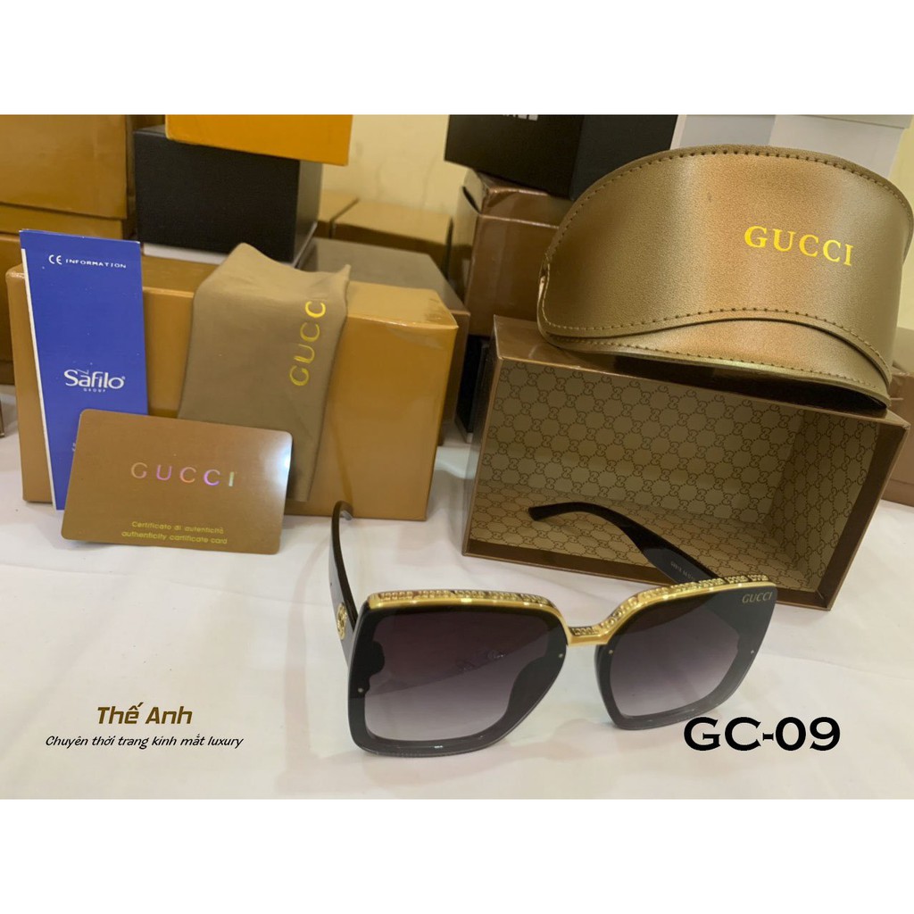 KÍNH MẮT THỜI TRANG- CHỐNG TIA UV GUCCI- GC09