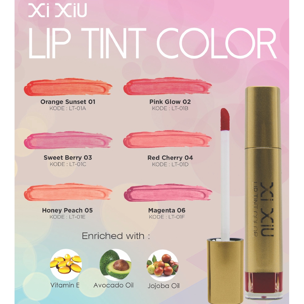 (hàng Mới Về) Son Tint Xiu 5gr Màu Sắc Thời Trang | BigBuy360 - bigbuy360.vn
