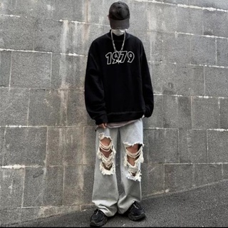 Áo thun dài tay 1979 - áo sweter unisex phong cách hàn quốc