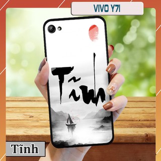 Ốp lưng kính 3D Vivo Y71 - chữ thư pháp ý nghĩa