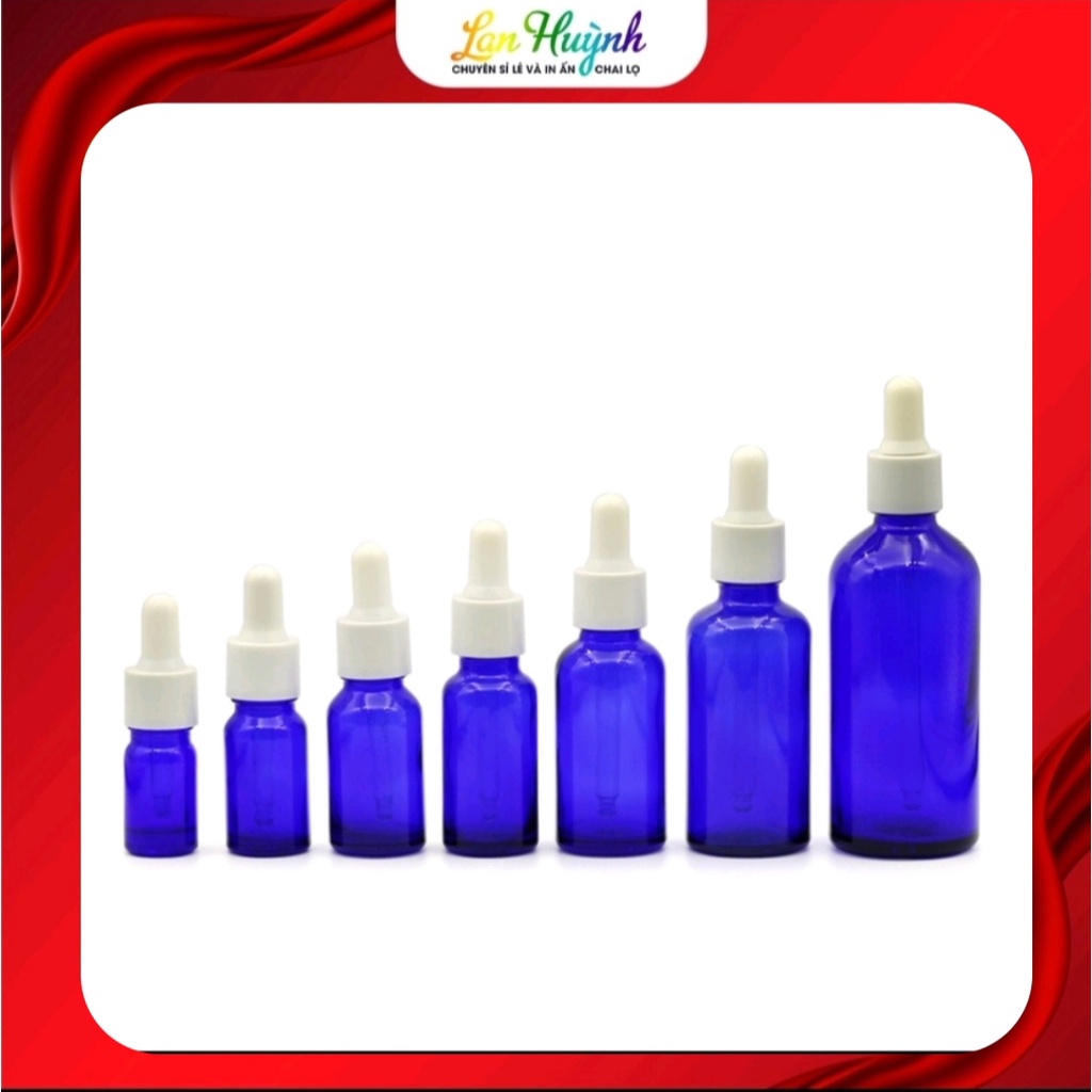 LỌ CHIẾT SERUM 15ML/20ML/30ML ,LỌ THỦY TINH NẮP BÓP NHỎ GIỌT KHOEN TRẮNG
