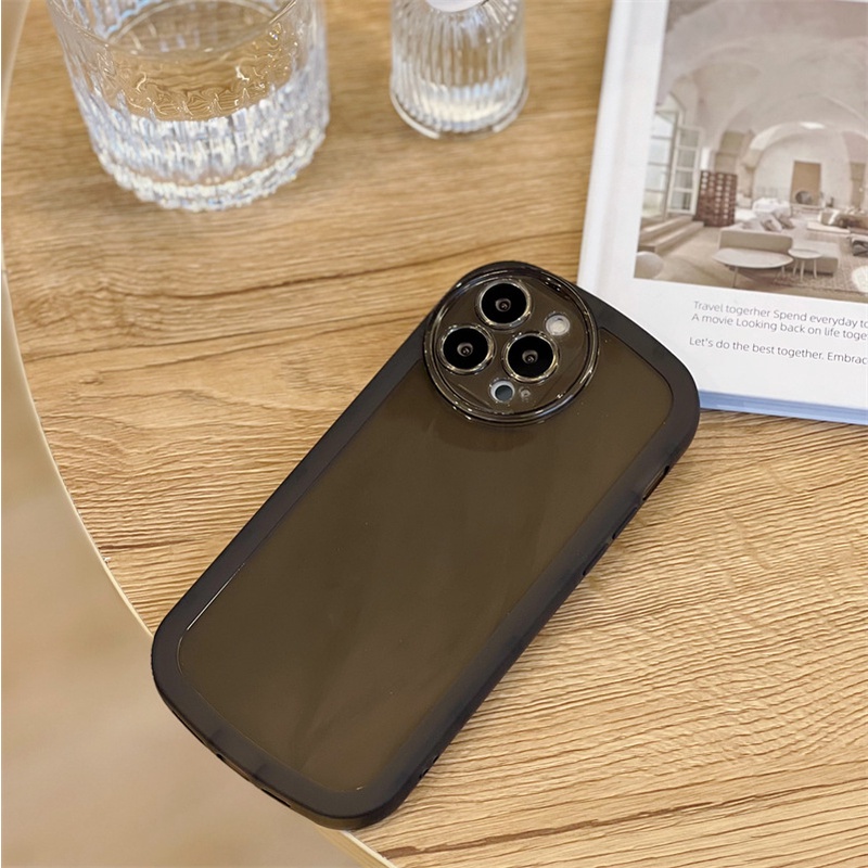 Ốp Điện Thoại Màu Kẹo Trong Suốt Cho Iphone 6 6s 7 8 Plus X XS XR XS Max SE 2020 11 12 13 Pro Max 11 12 13 Pro