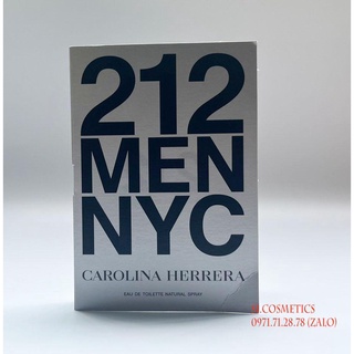 Nước hoa vial nam 212 men nyc chai 1.5ml