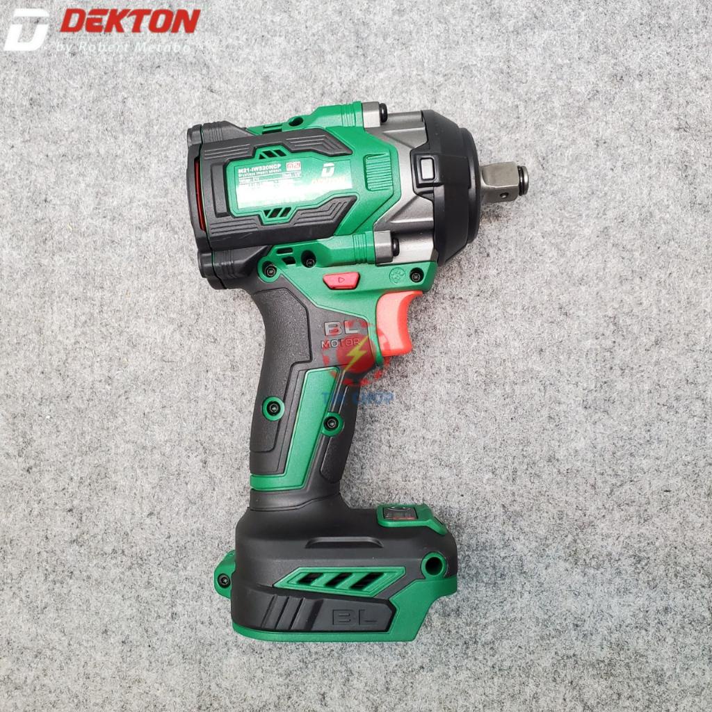Máy mở bulong Dekton M21-IW520NCP lực siết 520Nm sử dụng chân pin Makita