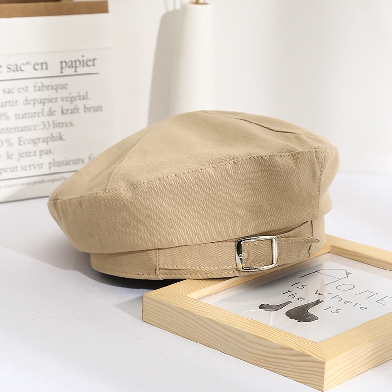 Mũ Beret Len Phong Cách Anh Quốc Thời Trang Dành Cho Nữ