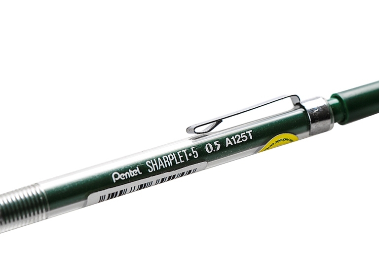 Bút Chì Kim Kỹ Thuật 0.5mm Pentel A125T - Xanh Lá