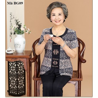 Bộ đồ cho người già , người trung niên lớn tuổi BG09K , BG09