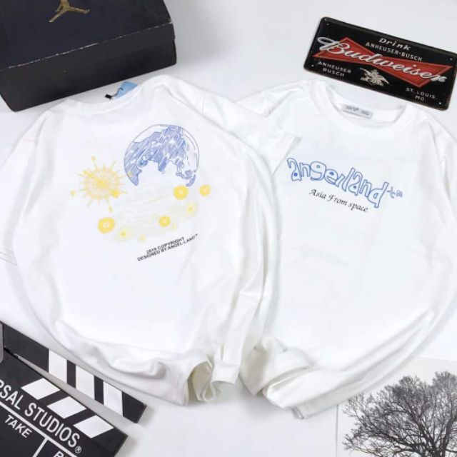 Áo thun in angel land