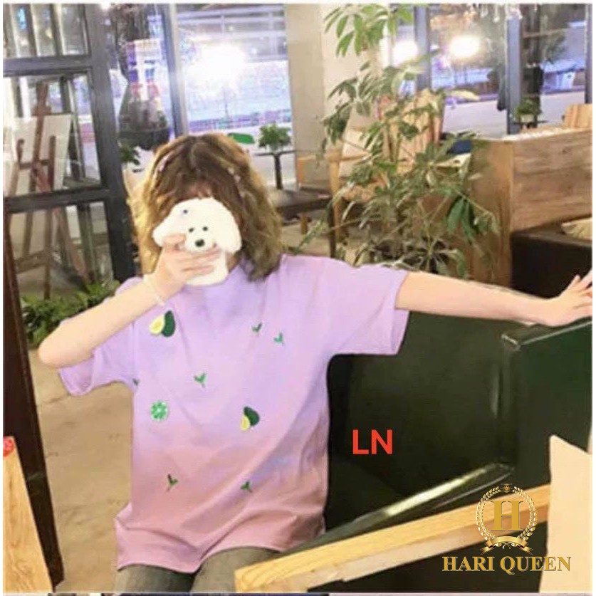 Áo phông quả bơ in nhiều LNG0420