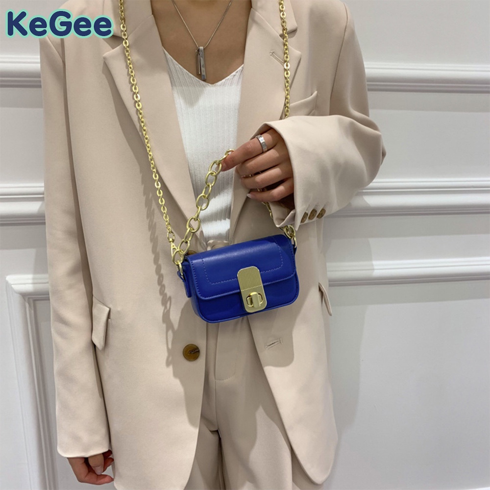 Túi đeo chéo da PU mini phong cách Hàn Quốc trẻ trung thời trang dành cho nữ