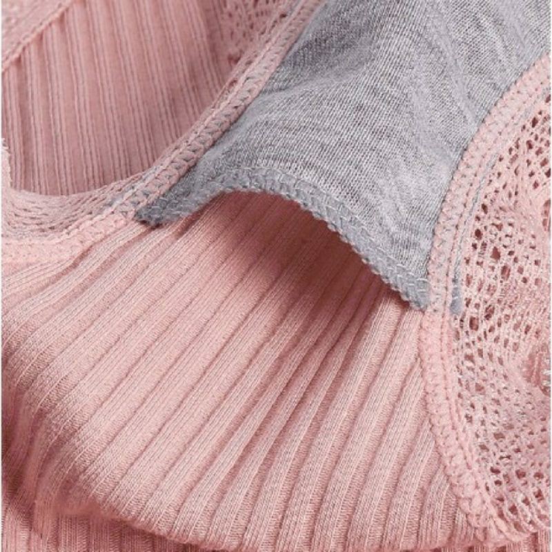 Quần lot cotton tăm viền ren kháng khuẩn CHUNCHUN, quần chíp thấm hút mồ hôi. | BigBuy360 - bigbuy360.vn