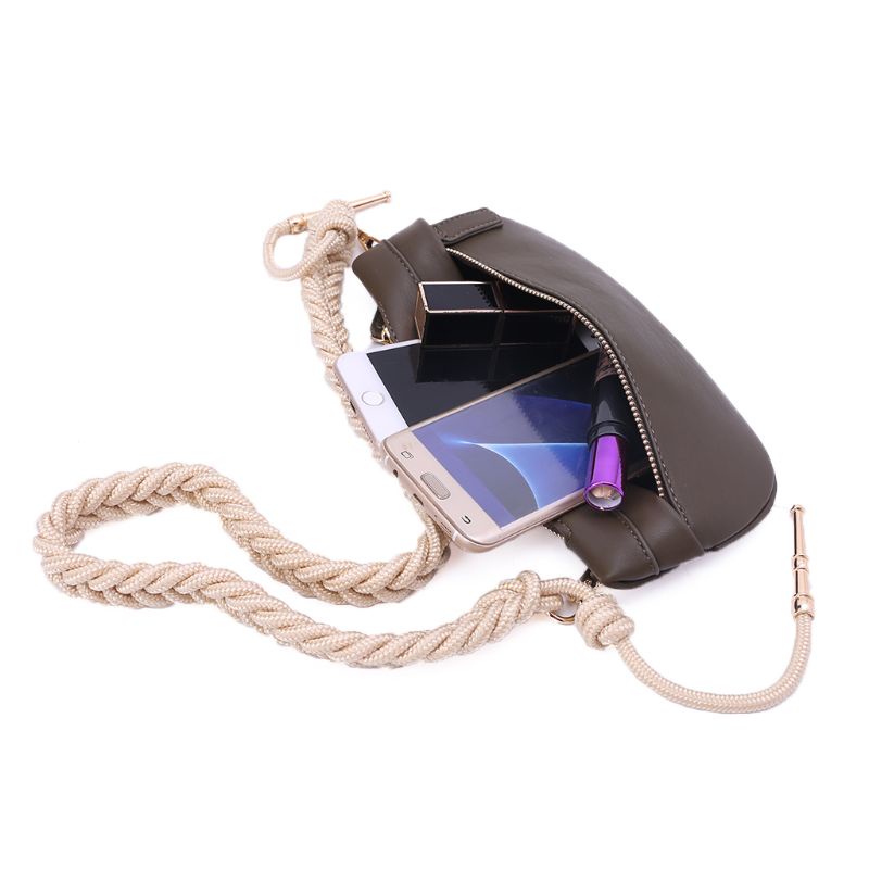 Túi Đeo Chéo Ngực Bằng Da Thời Trang Cho Nữ