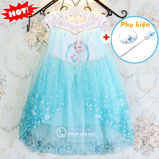 Váy Elsa Công chúa. Đầm Elsa cho bé