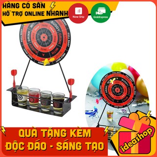 ĐỒ CHƠI UỐNG BIA BẢNG PHÓNG PHI TIÊU NAM CHÂM KÈM LY ( MINI DARTS SHOT DRINKING GAME )