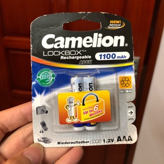 Pin sạc camelion aaa 1.2v 1100 mah