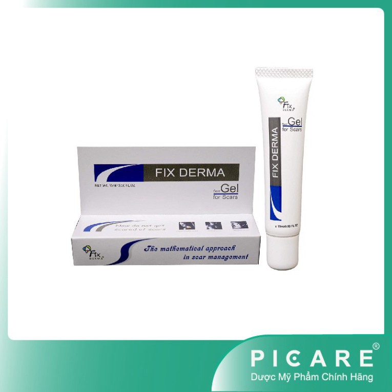 Fixderma Gel Làm Mờ Sẹo Scar Gel 15ml