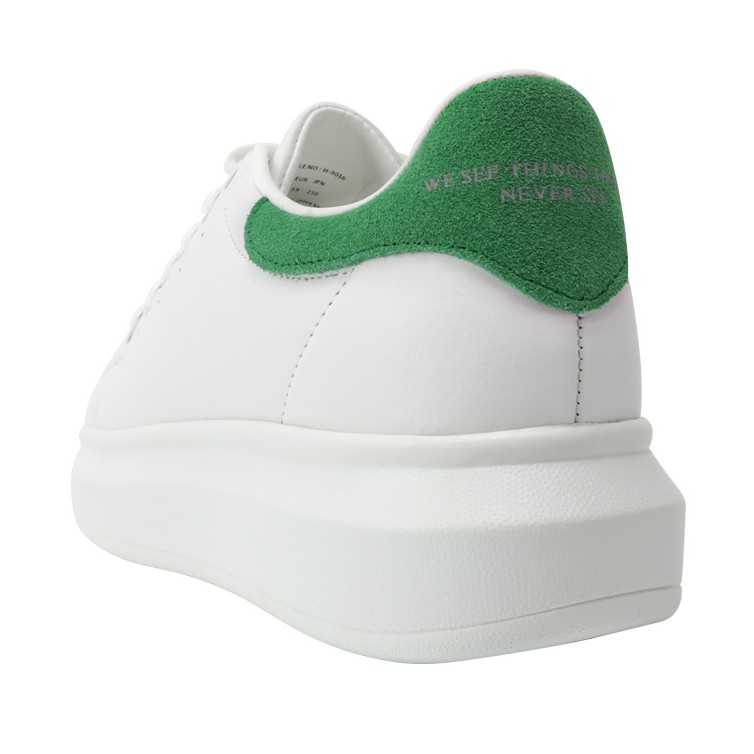 Giày thể thao sneaker Domba gót nhung xanh lá thời trang nam nữ chính hãng H-9016