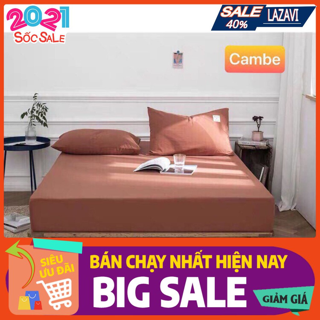 Bộ ga gối Tici cao cấp 2mx2m2 màu TC08