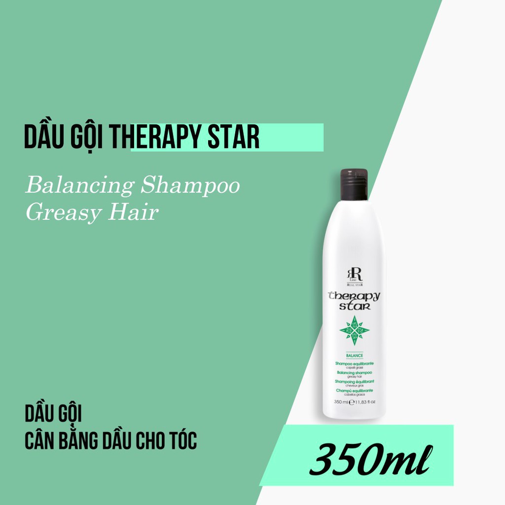 Dầu gội làm sạch sâu và cân bằng dầu cho da đầu RRline Therapy Balance Shampoo 350ml