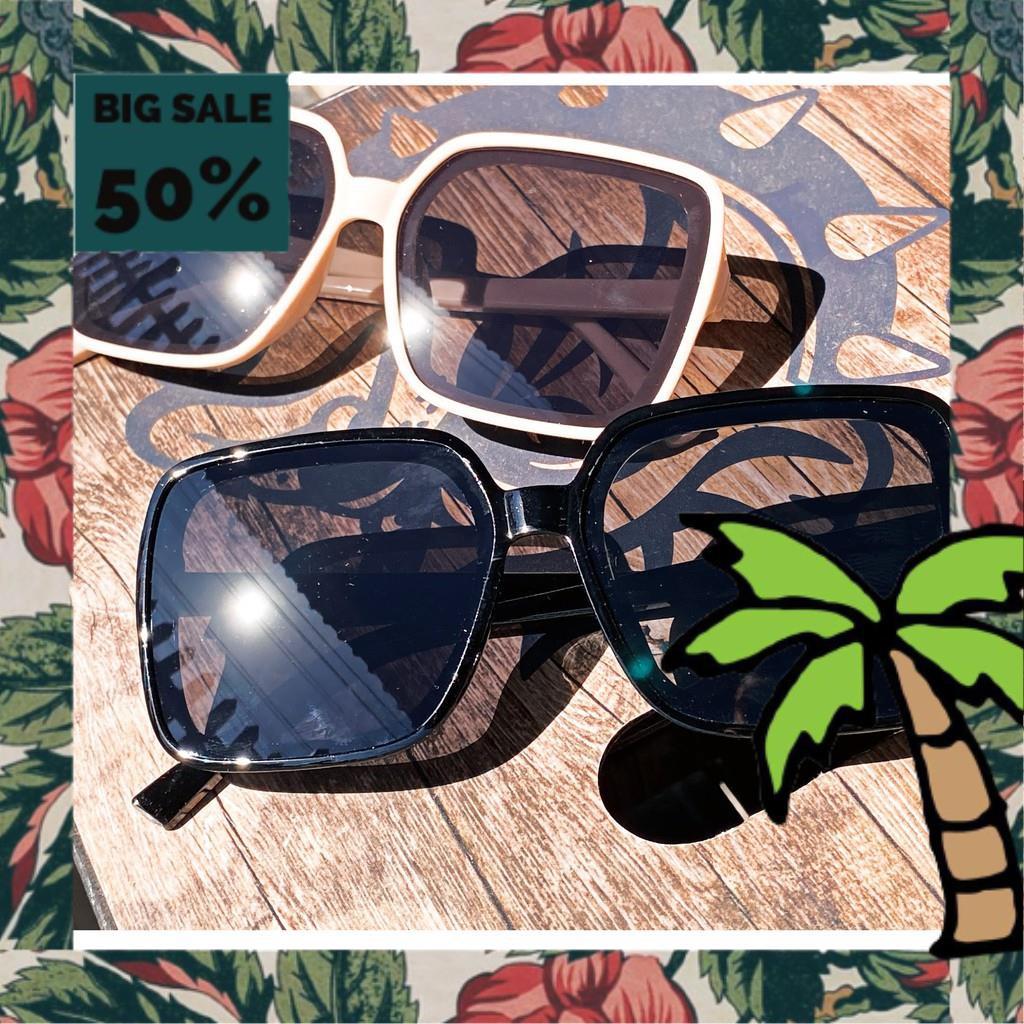 Mắt Kính Thời Trang Kính Mát VUÔNG VIỀN 5238 nội địa sỉ rẻ chống nắng chống tia uv tia cực tím sun glasses