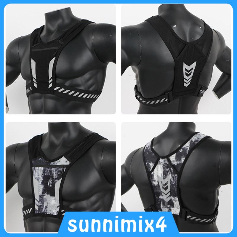 Áo Bảo Hộ Phản Quang Có Túi Đựng Điện Thoại Tiện Dụng Khi Chạy Bộ / Đạp Xe Ban Đêm H2Sports