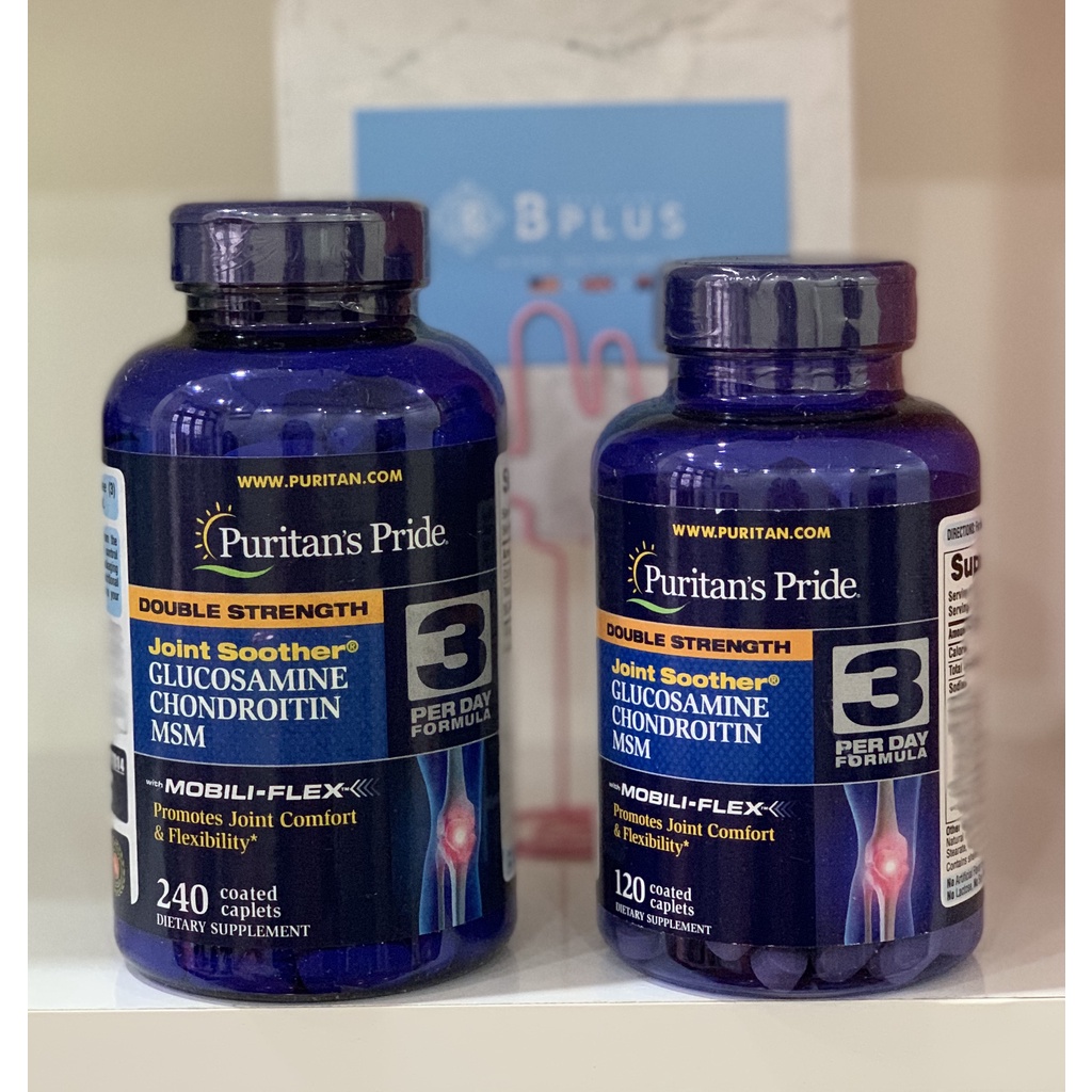 Viên uống hỗ trợ xương khớp Puritan Glucosamine / Triple Flex