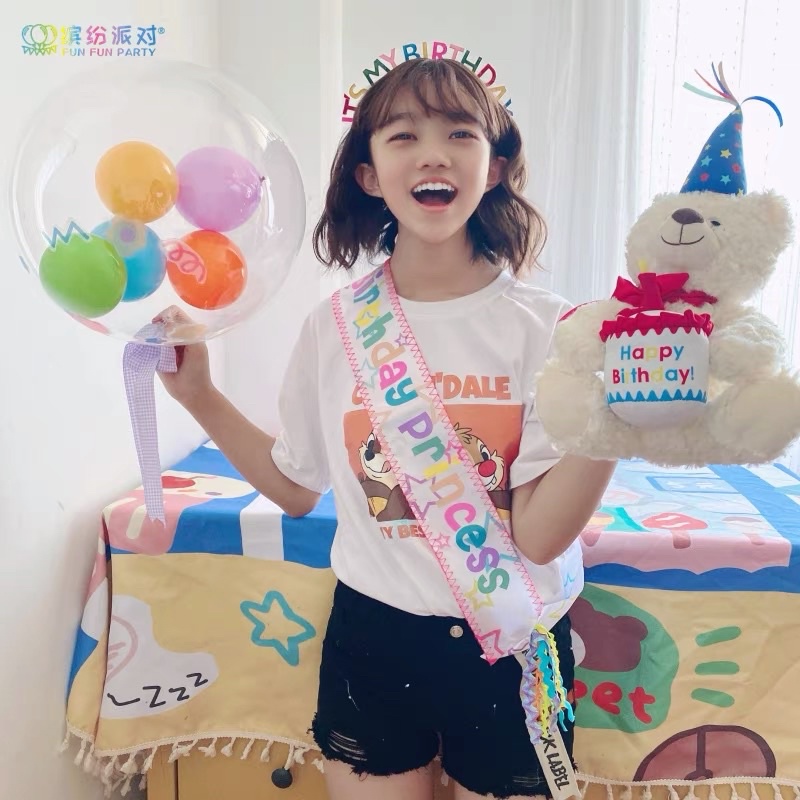 Bờm sinh nhật &quot;IT'S MY BIRTHDAY&quot; phong cách Hàn Quốc